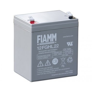 Fiamm 12FGHL22 Batteria ermetica al piombo 12V 5Ah Long Life