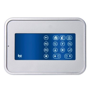 DSC WK160 touch screen radio keypad for controlling DW control panels