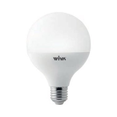 Opal globe Led lamp 21W E27 3000K Wiva 12100074