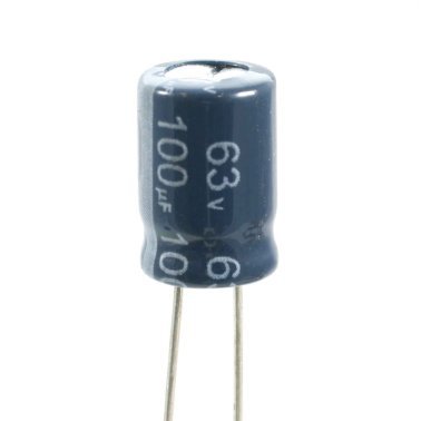 Electrolytic Capacitor 100uF 63 Volt 105 ° C Jianghai 8x11,5 Taped