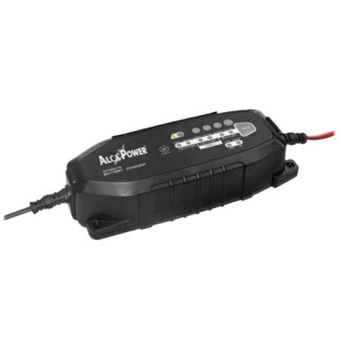 Alcapower CLX-1 Caricabatterie automatico per batterie al piombo e litio LiFePO4 da 1,2Ah a 120Ah