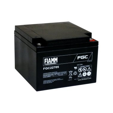 Fiamm FGC22705 Batteria al piombo uso ciclico 12V 27Ah 