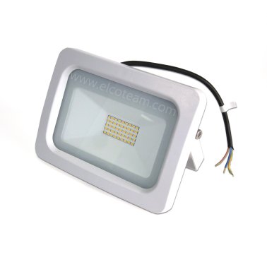 Proiettore slim da esterno Led SMD 30W luce naturale