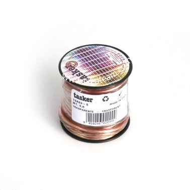 Tasker TSK63-5 Transparent ribbon Section 2x1 mm Coil 5 meters