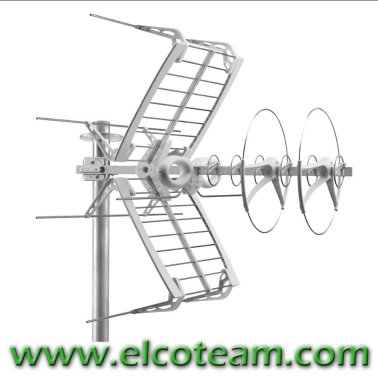 Antenna VHF+UHF Fracarro SIGMA COMBO HD LTE