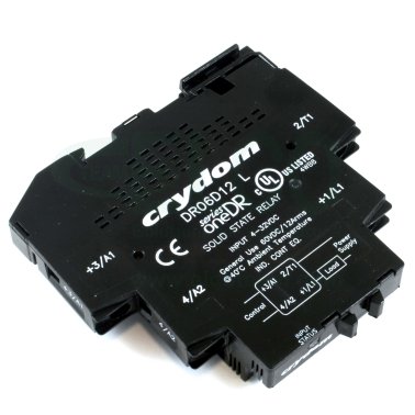 Sensata-Crydom DR06D12 Relè Stato Solido 12A 60VDC Din-Rail