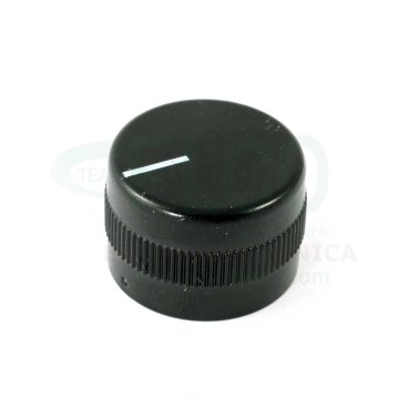 Black Knob diameter 19mm with Colored Index