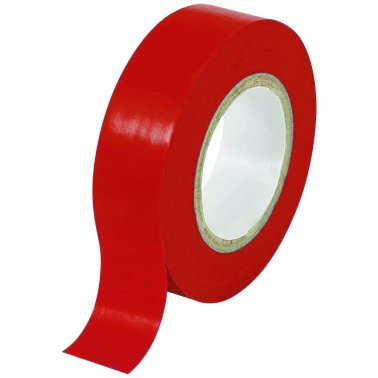 Nastro Isolante Rosso 0,13x15mm 10 Metri