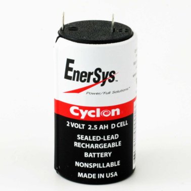 Cyclon 2V 2.5Ah Rechargeable Battery Format D 0810-0004