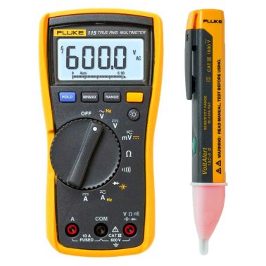 Kit Promo Multimetro Fluke 115 + Volt Allert  Fluke 1AC II