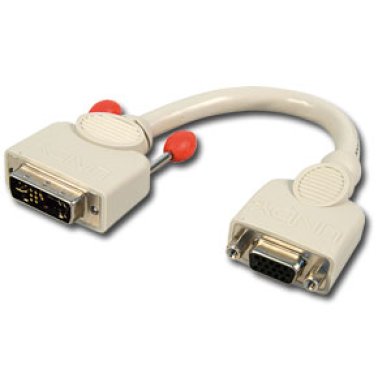 Lindy 41222 Adapter cable DVI-I M / VGA F