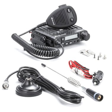 Midland CB-GO Kit Radio CB Veicolare con Antenna, Base Magnetica e Cavo di Alimentazione