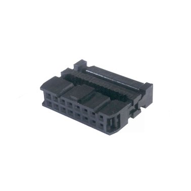 16-pin female IDC connector 2.54 mm pitch for Flat Connfly cable