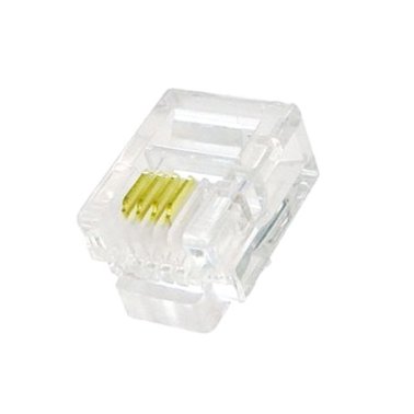 Connettore RJ11 6 Posti e 4 Contatti 6P/4C a Crimpare