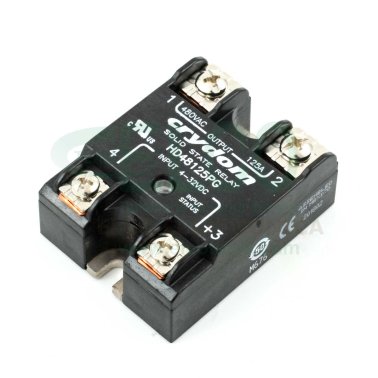 Sensata Crydom HD48125PGH Static Relay 125A 530 VAC DC command with thermal pad and overvoltage protection