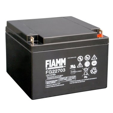 Fiamm FG22703 Batteria ermetica al piombo 12V 27Ah 