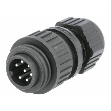 Hirschmann CA6LS Male Connector IP67 7 poles