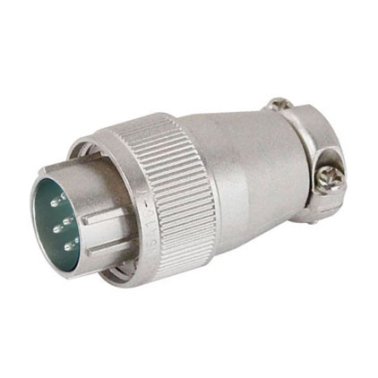SRCN6A16-7P Plug with 7-pole male ring nut