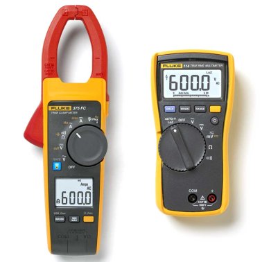 Kit Fluke FLK-375/114 KIT con Pinza Amperometrica Fluke 375FC e Multimetro Fluke 114