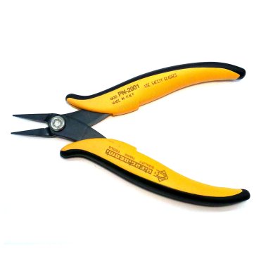 Piergiacomi PN2001 Short Pliers with Knurled Pointed Noses