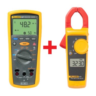 PROMO FLUKE 1507/323 Kit Misuratore di Isolamento Fluke 1507 e Pinza Amperometrica Fluke 323