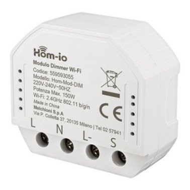 150W Smart Wi-Fi Hom-io 1 Channel Recessed Dimmer Relay Module