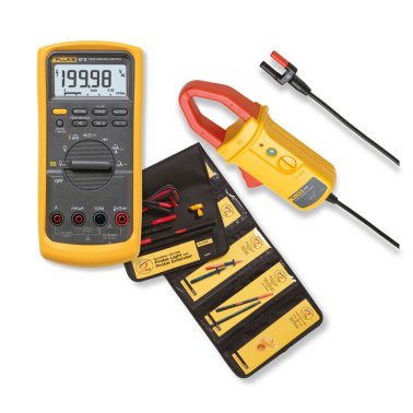 Promo Fluke con Multimetro industriale Fluke 87V, Pinza Amperometrica i410 e set di Accessori L215