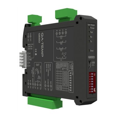 Universal Temperature Converter for Thermocouples and Thermoresistances Qeed QA-TEMP