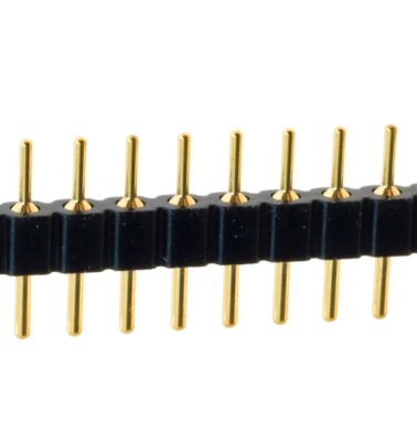 36-pole 2.54mm pitch pin strip connector with Kontek Gold Turned Pins 4719518136400