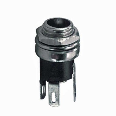 Panel Mount DC Power Connector 5.5 x 2.1 mm
