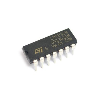 STMicroelectronics LM723CN Regolatore di tensione lineare alta precisione 40V input primario 2V / 37V/150 mA/1 Output, DIP-14