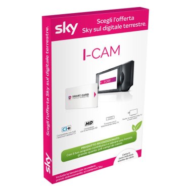 Modulo CAM I-CAM HD WiFi con Scheda SKY - Prodotto Ricondizionato