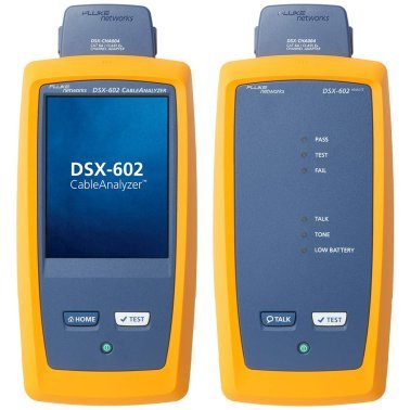 Fluke Networks DSX-602-PRO CableAnalyzer ™ Certifier LAN Networks Cat 6 / Cat 6a with WiFi