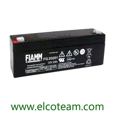 Fiamm FG20201 Batteria ermetica al piombo 12V 2Ah
