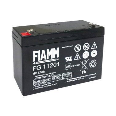 Fiamm FG11201 Batteria ermetica al piombo 6V 12Ah