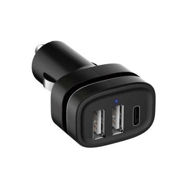 Alcapower AP3USB-TC Caricatore Auto Accendisigari 12V-24V 2 x USB