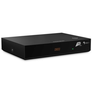 Thomson THS840 Decoder Satellite Receiver tivùsat 4K Ultra HD with integrated Wi-Fi and HbbTV standard