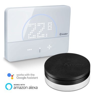 Kit Termostato Smart Finder BLISS 2 con Gateway compatibile Google Home e   Alexa