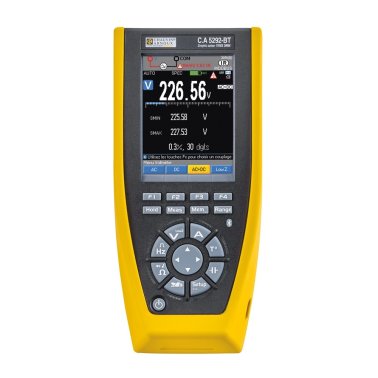 Chauvin Arnoux CA5292BT 100 kHz TRMS Color Graphic Multimeter with Bluetooth and Android APP