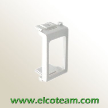 Adattatore Vimar Plana Bianco 1 posto per inseritori Fracarro CH