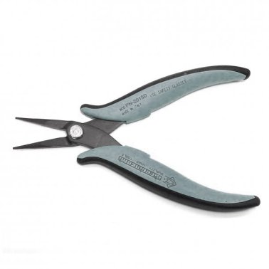 Piergiacomi PN2015D Long Pliers with Knurled Pointed Noses and Dissipative Handles
