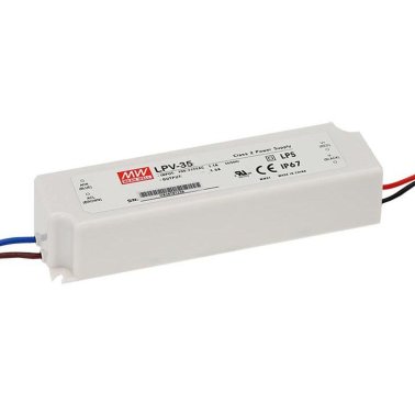 Alimentatore per LED Mean Well LPV-35-24 uscita 24V, 1,5A