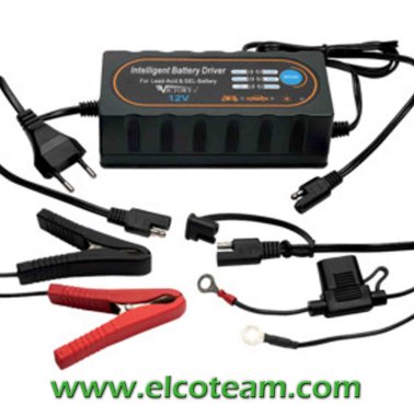 VICTORY VIC-1000 Caricabatterie 12V intelligente per Auto e Moto