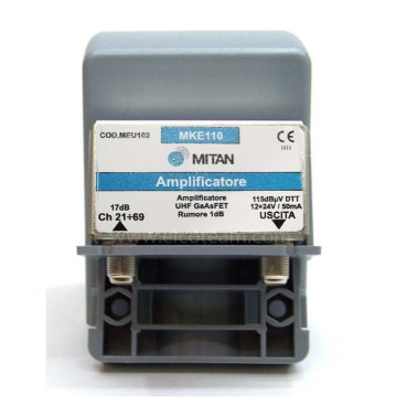 UHF Mitan EU102 pole amplifier with low noise
