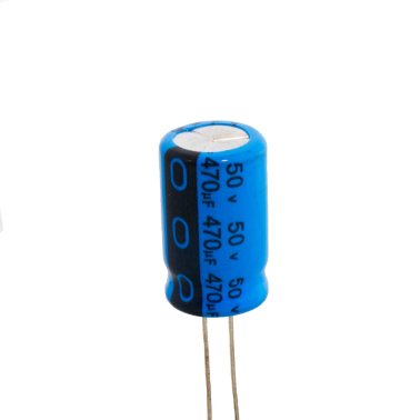 Condensatore Elettrolitico 470uF 50V 12,5x20mm passo 5mm
