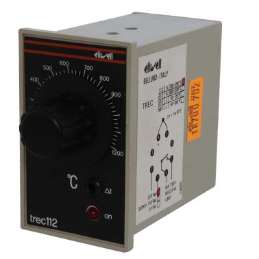 ELIWELL TREC112 Termoregolatore Analogico per sonda a termocoppia K formato octal alimentazione 220VAC