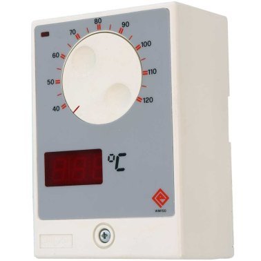 WM 150 termostato elettronico a parete +40°C / +120°C formato 75x108mm 220VAC Eliwell
