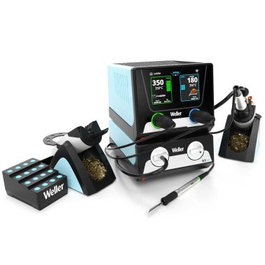 Weller WXsmart WXair Rework Set con saldatore WXUPS e dissaldatore WXPD120, T0053456699