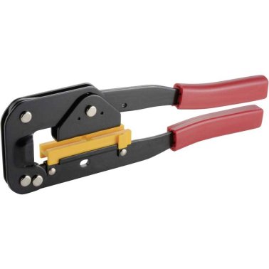 Pinza a crimpare per connettori a perforazione IDC e cavo piatto