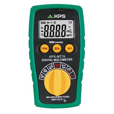 KPS MT70 Multimetro digitale tascabile 600V TRMS NCV